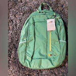 NWT Caselogic Green Backpack
